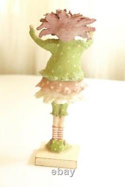 Joanna Bolton Papier Mache One of A Kind Collectable Flower Girl Figure