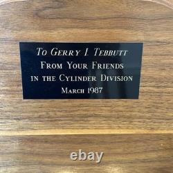 John Deere Engineer RF 21 61 KI6415 Award Cylinder Commemorative One Of A Kind