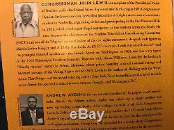 John Lewis Signedrun 12 Page Proof Preview-softcover One Of A Kind In World