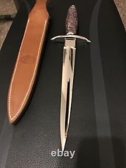 John Young Custom Arkansas Tooth Pick Knife-one-of-a-kind-loveless Inspired-mint