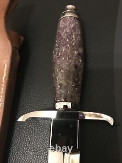 John Young Custom Arkansas Tooth Pick Knife-one-of-a-kind-loveless Inspired-mint