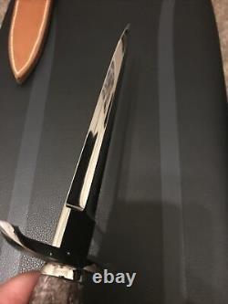 John Young Custom Arkansas Tooth Pick Knife-one-of-a-kind-loveless Inspired-mint