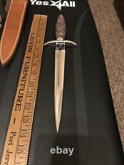 John Young Custom Arkansas Tooth Pick Knife-one-of-a-kind-loveless Inspired-mint