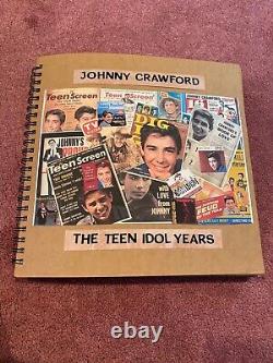 Johnny Crawford one of a kind scrapbook 102 pages