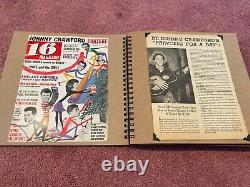 Johnny Crawford one of a kind scrapbook 102 pages