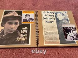 Johnny Crawford one of a kind scrapbook 102 pages