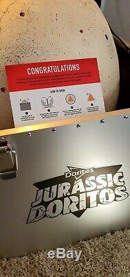 Jurassic Doritos, Signed by Frank Marshall Extremely RARE, One of a Kind