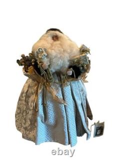 Kay Burkart 2009 Artisan Signed Father Christmas Santa One Of A Kind Huge 26