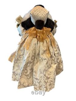 Kay Burkart 2009 Artisan Signed Father Christmas Santa One Of A Kind Huge 26