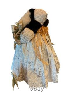 Kay Burkart 2009 Artisan Signed Father Christmas Santa One Of A Kind Huge 26