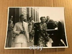 King Edward VIII & Wallis Simpson One of a Kind Candid Photo 30s Abdication