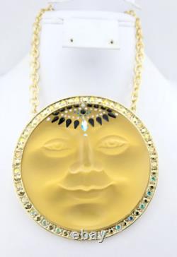 Kirks Folly Seaview Moon All Seeing Eye One of a Kind Ornament (Goldtone) #58