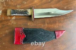 Knife by Chuck Stapel. ONE OF A KIND! Made for Roy Rogers. COA included