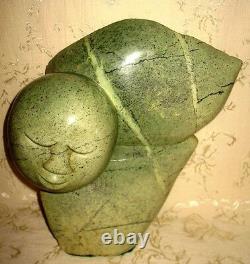 LARGE Beautiful One of a Kind Shona Sculpture Art Carving Spirit of Truth