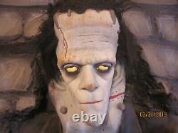 LARGE FRANKENSTEIN LATEX WALL DISPLAY, 1970s, ONE OF A KIND AND AMAZING