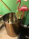 Large Smirnoff Moscow Mule Copper Mug & Mixing Stick Withlime, One Of A Kind Item