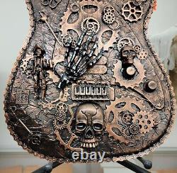 LAST CALL SALE One of a Kind Gothic Steampunk Electric Guitar Hand Made