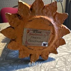 Large 21 Paper Mache Halloween Figure Candy Corn Head Shape 2006 One Of A Kind