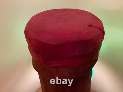 Large Carved Solid Wood Coca-Cola Soda Bottle Logo 29 Coke One of a kind Nice