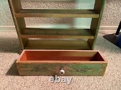 Lenox 1989 One Of A Kind Complete Spice Rack + 24 Spice Houses / Jars Never Used