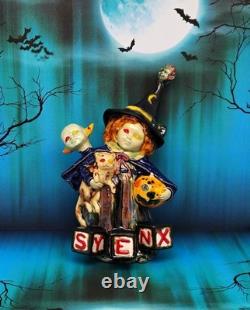 Lessons the Coven Never Taught Original Handmade Ceramic Figurine Horror