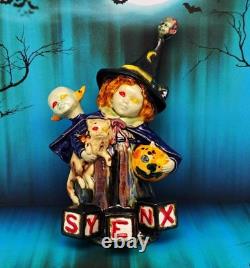 Lessons the Coven Never Taught Original Handmade Ceramic Figurine Horror