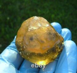 Libyan Desert Glass Meteorite Tektite impact Cintamani(480 crt)one of its Kind