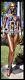 Life Size 71x22x8in Vintage Female(african)hand Painted, One Of A Kind Mannequin