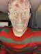 Life Size Freddy Krueger Horror Doll Mannequin One Of Kind Look! Awesome Sitting