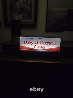 Lighted RC Cola Sign. One Of A Kind Unique Sign