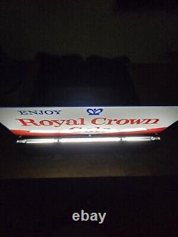 Lighted RC Cola Sign. One Of A Kind Unique Sign
