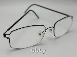 Lindberg NOS One Of A Kind Taurus Black Titanium Glasses 50mm Made In Denmark