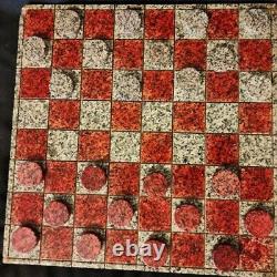 London Bridge Granite/ Stone Checkerboard Lake Havasu City AZ One Of A Kind