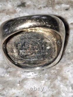 Longaberger ONE of a KIND White Gold Ring with two diamonds FREE SHIPPING