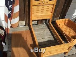 Longaberger Prototype Miniature Bed One Of A Kind Concept Item New Price