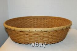Longaberger Rare Prototype Basket, 2004, 17, Large, One Of A Kind