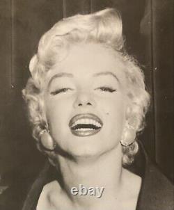 Lot Of 2 Large 1956 & 1954 Marilyn Monroe Original Photo Frank Mastro DiMaggio