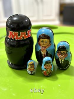 MAD Alfred E. Neuman Russian Nesting Doll (Authentic, handmade, one of a kind!)