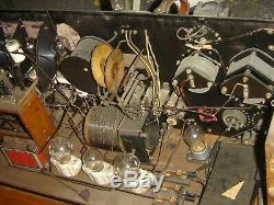 MARCONI era ENGINEER BUILT ONE OF A KIND WIRELESS RADIO / TRANSMITTER PROTOTYPE