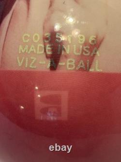 MARILYN MONROE RARE COLLECTABLE -Brunswick Viz-A-Ball -Undrilled ONE OF A KIND
