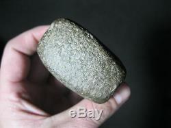 MLC 170s One of a kind grooved stone AXE with dissolution hole Posey Co Indiana