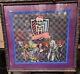 Monster High Rare Cloth Poter Picture Store Display With Wood Frame One Of A Kind