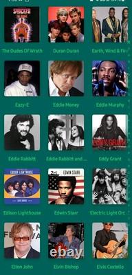 MP3 Music Collection. One of a Kind! Over 22k songs spanning over 60 Years