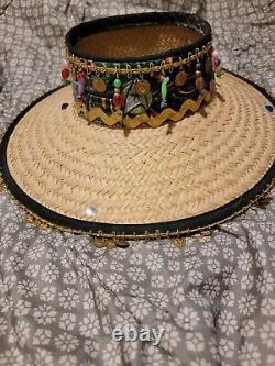 Majel Barrett Hat handmade and autographed 2x by her. A one of a kind