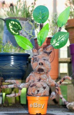 Mandrake Harry Potter Inspired One Of A Kind, Needle Felted