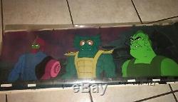 Masters of the Universe Animation Pan Cel He-Man art one-of-a-kind MOTU