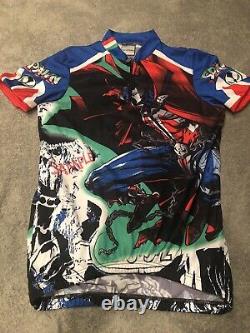 McFarlane Toys SPAWN Bicycle Cycling Shirt. RARE Prototype Sample. One of a Kind