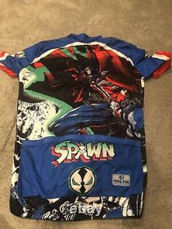 McFarlane Toys SPAWN Bicycle Cycling Shirt. RARE Prototype Sample. One of a Kind