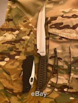 Mick Strider Msc Xxl Tanto Fixed Blade Knife One Of A Kind- Comp To Smf SnG