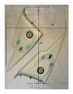 Mid Century Modern Wall Art Sculpture Original, one of a kind. Astro Sails